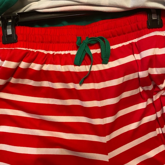 Christmas Family Matching Red Holiday Pajama PJ Sets Pajamarama Dad Elf Medium - Picture 4 of 6